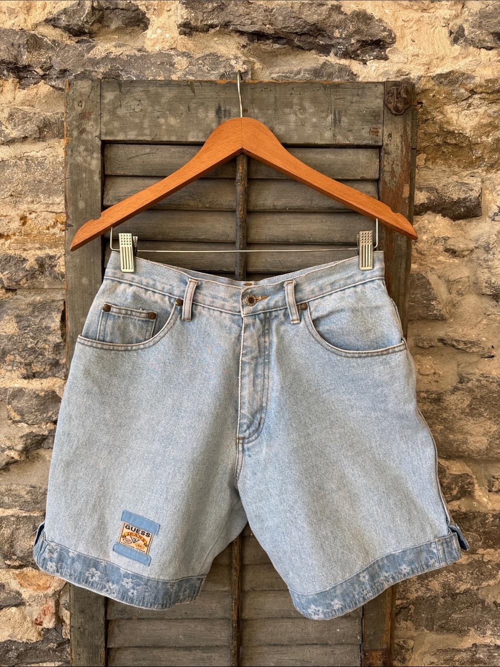 Guess Reworked Jean Shorts